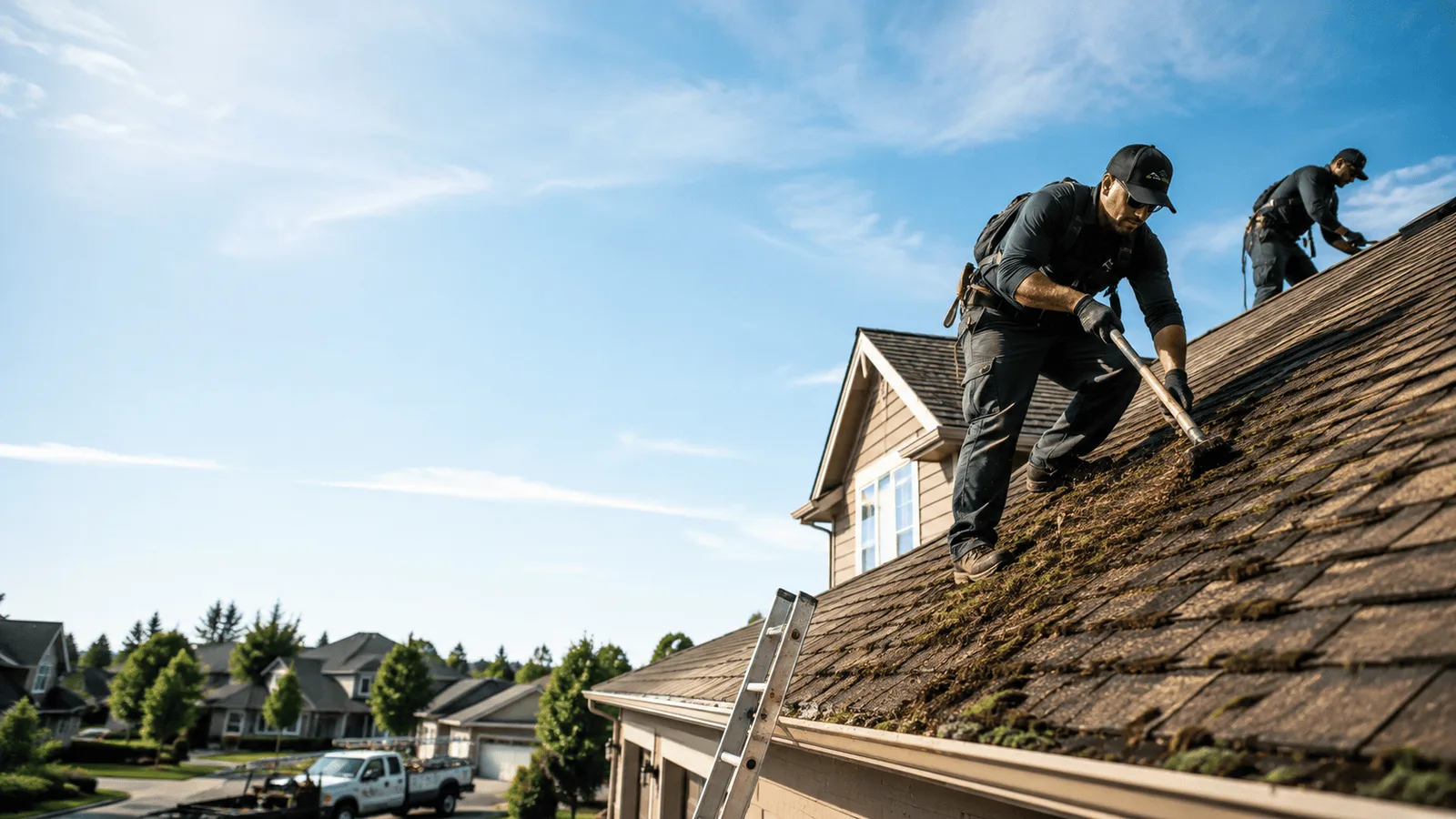 Roof Moss Removal in Freeport, TX near me